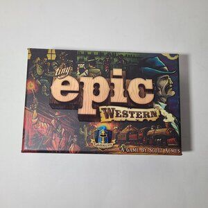 Tiny Epic Western Game By Scott Almes Worker Placement Dice Game New